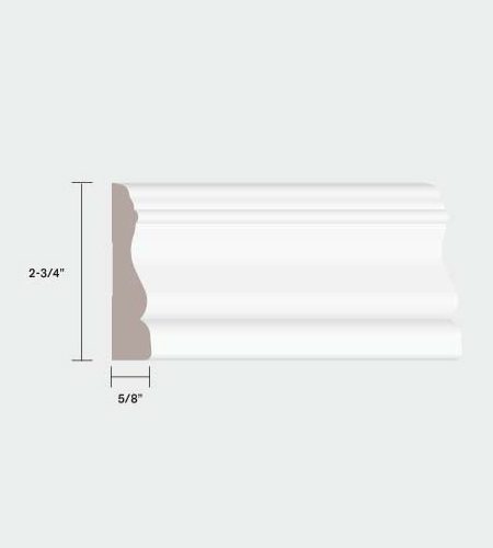Alexandria Mouldings 07705 colonial casing