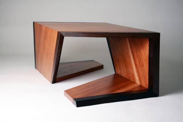 Folded Berlinia Table by Gellhaus31