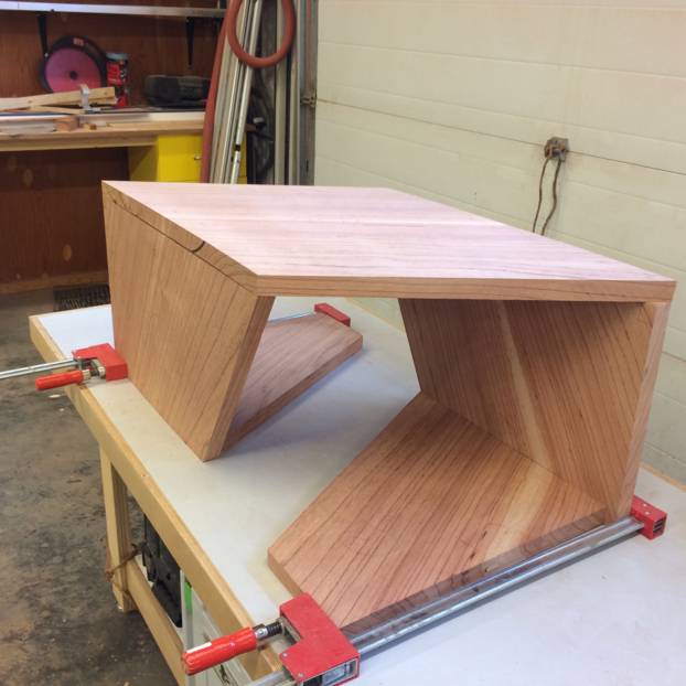 Folded Berlinia Table by Gellhaus 2