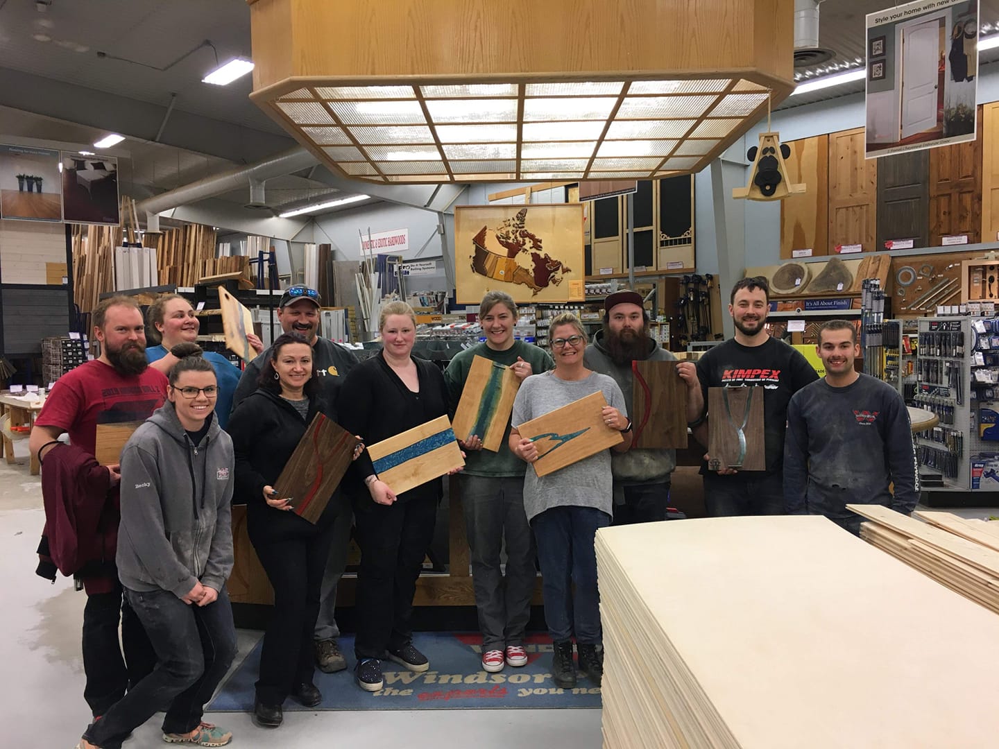 ecopoxy class at dawson creek