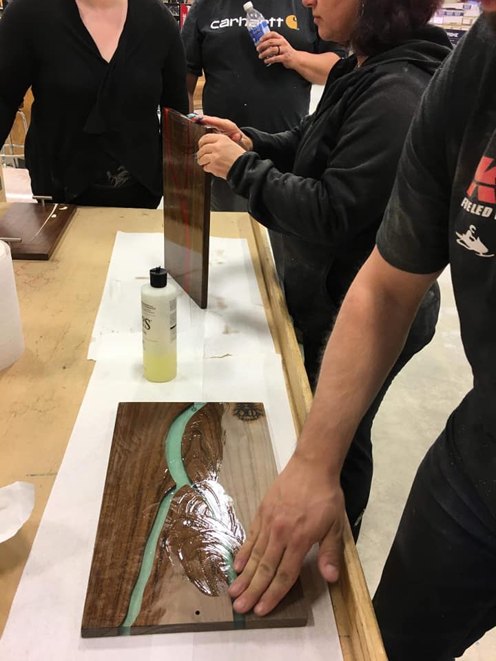 ecopoxy class at dawson creek